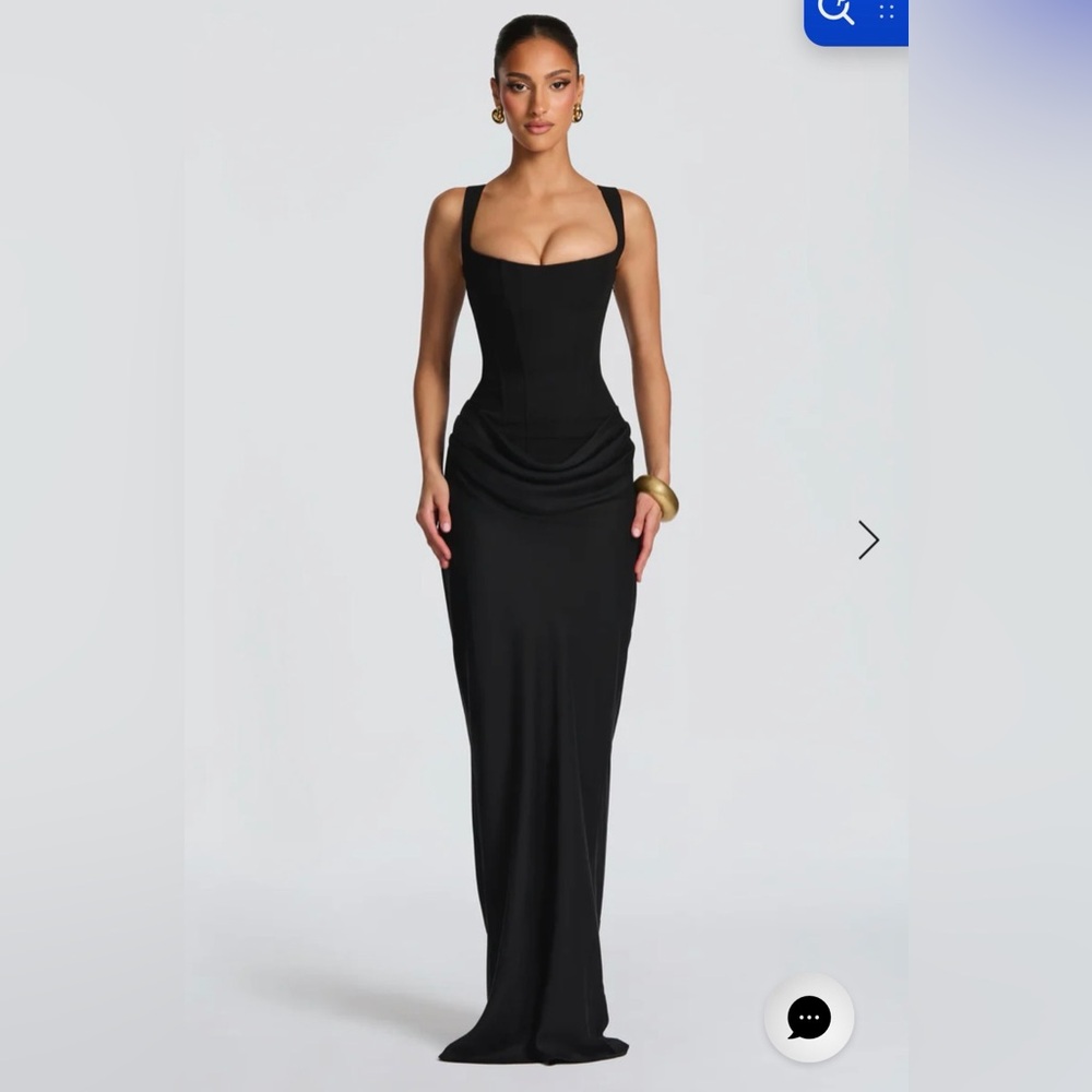 Babyboo Fashion CORNELIA MAXI DRESS - BLACK
